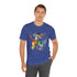 Rainbow Belly Dancer in Motion - Short Sleeve Tee